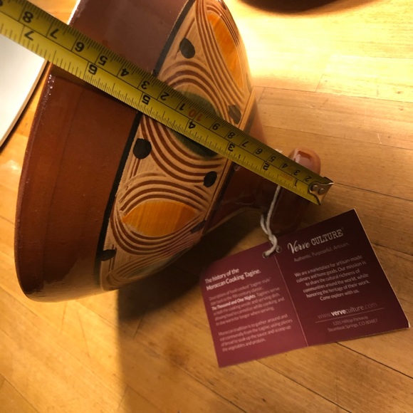 Moroccan Cooking Tagine by Verve Culture Traditional Ceramic Tagine Handmade - Picture 10 of 12